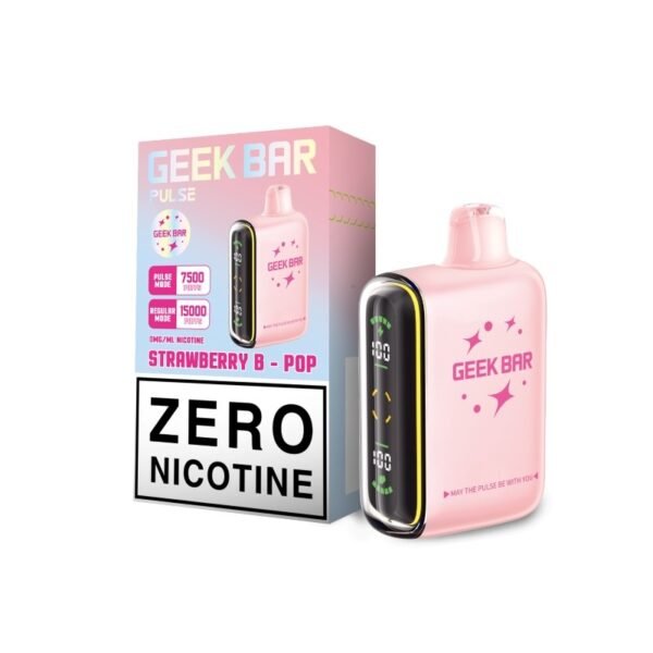 Geek Bar Pulse 15000 Zero Nicotine Disposable Vape 16ml - Image 3