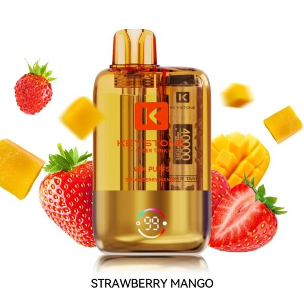 Keystone Cyber Tank 40K Zero Nicotine Disposable Vape 0% (40000 Puffs) - Image 2