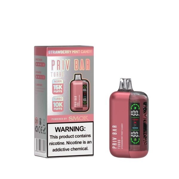 SMOK Priv Bar Turbo 15000 Disposable Vape 16ml - Image 5