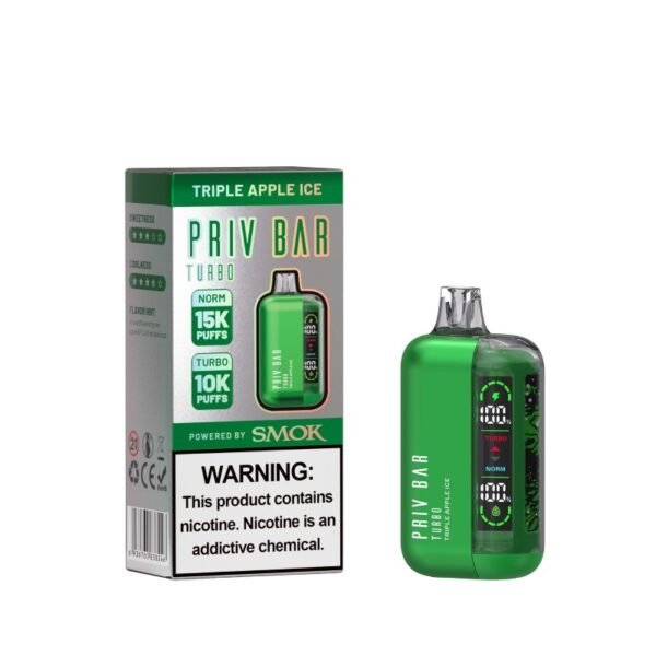 SMOK Priv Bar Turbo 15000 Disposable Vape 16ml - Image 4