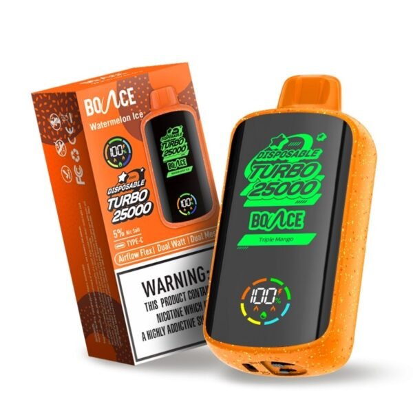 Bounce Turbo 25000 Disposable Vape 20ml - Image 4