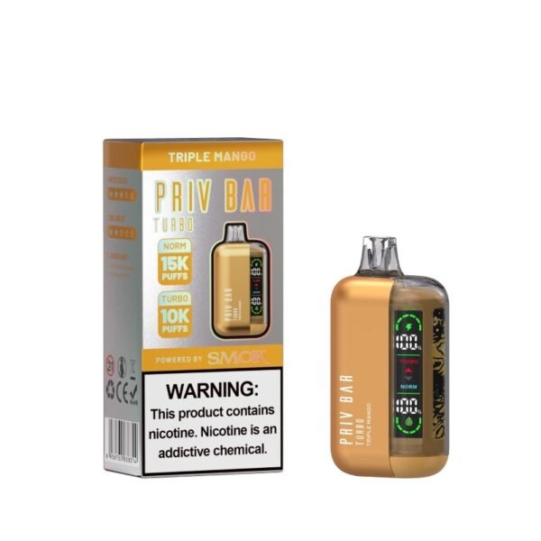 SMOK Priv Bar Turbo 15000 Disposable Vape 16ml - Image 3
