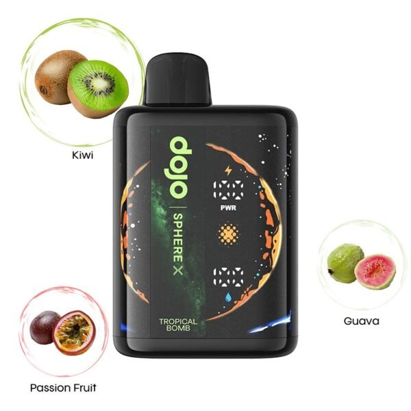 Dojo Sphere X 40K Disposable Vape 20ml 5% - Image 4
