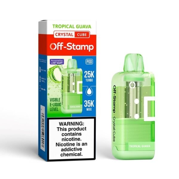 Off-Stamp X Cube Crystal Cube 35K Disposable Pod 17ml 5% (35000 Puffs) - Image 6