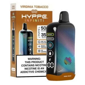Virginia Tobacco Hyppe Infiniti 50K Puffs Disposable Vape