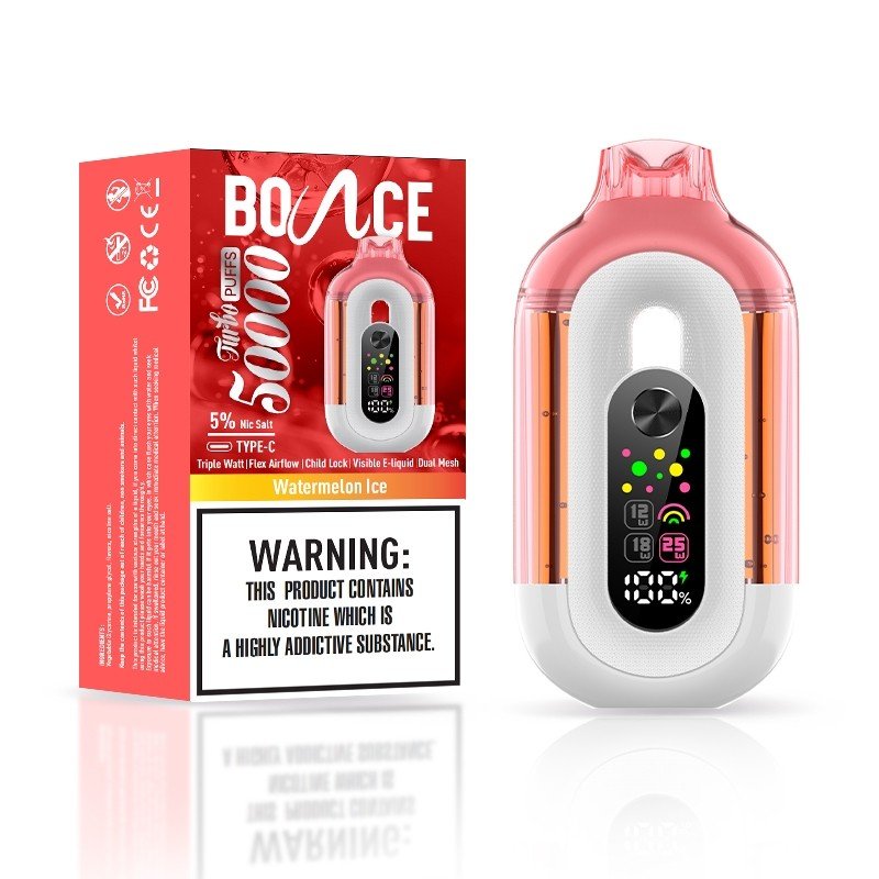 Bounce Turbo 50K Disposable Vape 5% - Image 2