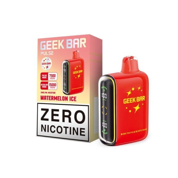 Geek Bar Pulse 15000 Zero Nicotine Disposable Vape 16ml - Image 5