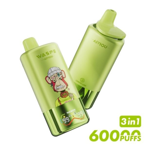 WASPE 60K 3-in-1 Triple Flavor Disposable Vape 54ml 5% (60000 Puffs) - Image 2
