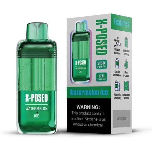 X-Posed 35K Disposable Pod 16ml 5% (35000 Puffs) - Image 6